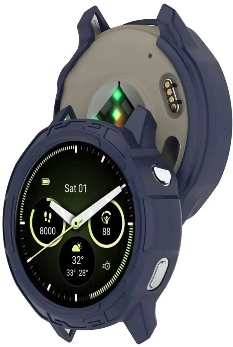 Selected Hoesje Garmin Venu 4 45mm - Blauw