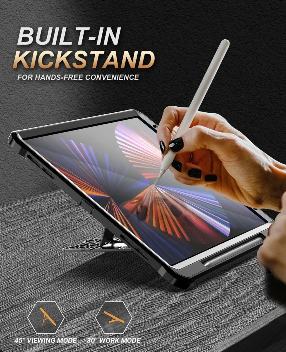 Selected by GSMpunt Hoes Apple iPad Pro 12.9 2018-2022 - Zwart