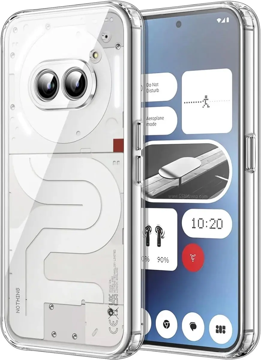 Selected by GSMpunt Transparant TPU Hoesje Nothing Phone (2a)