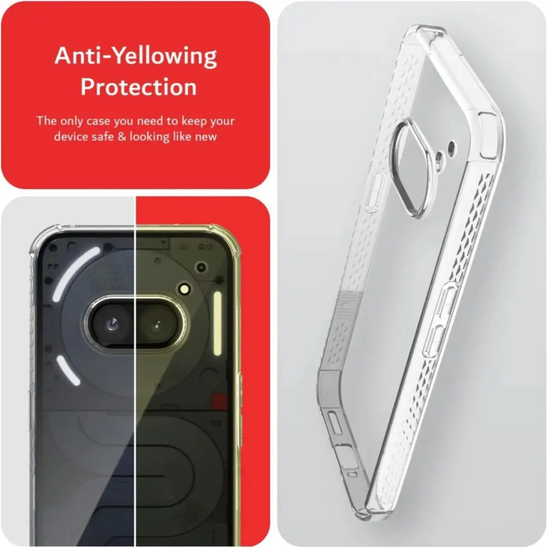 Selected by GSMpunt Transparant TPU Hoesje Nothing Phone (2a) - Transparant