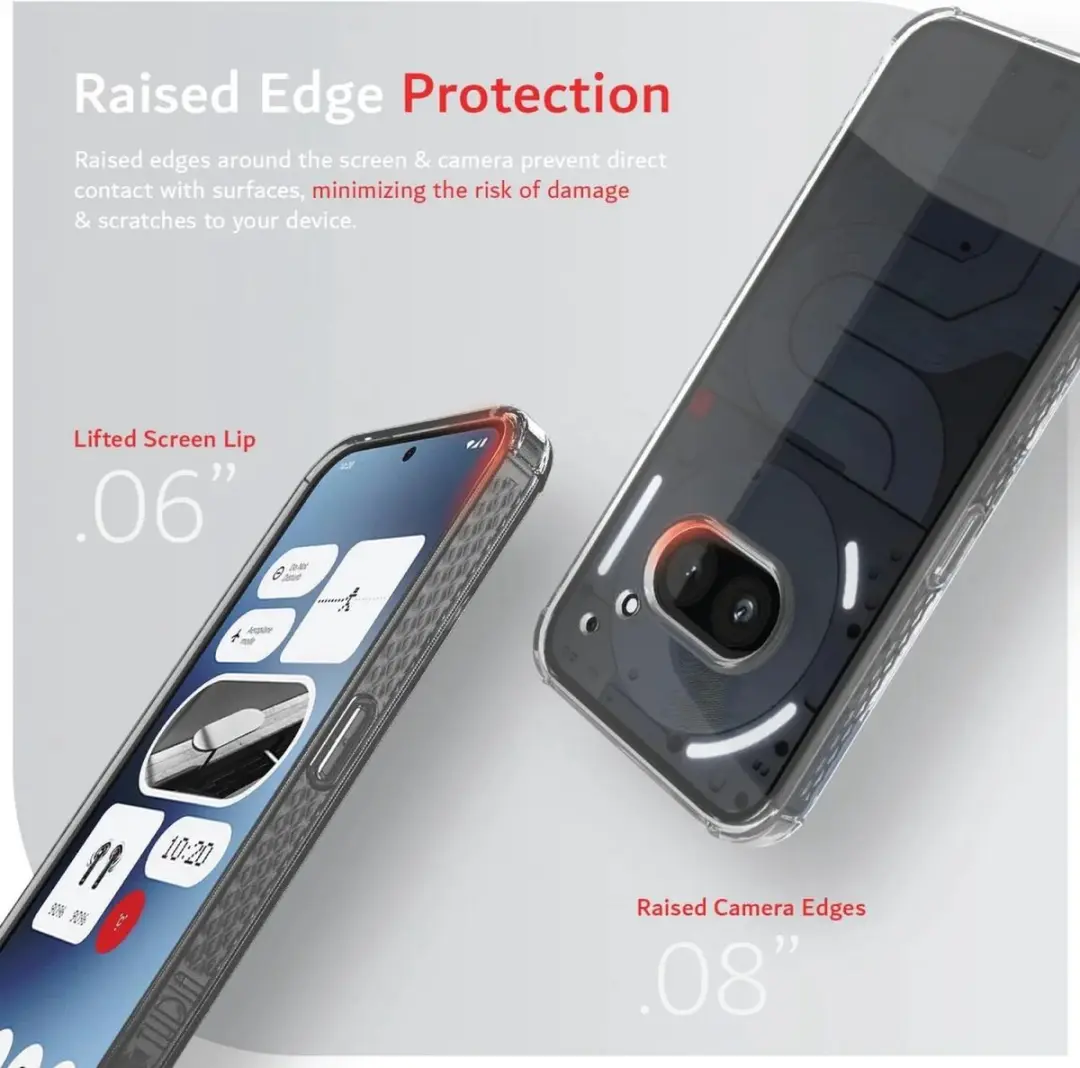 Selected by GSMpunt Transparant TPU Hoesje Nothing Phone (2a) - Transparant