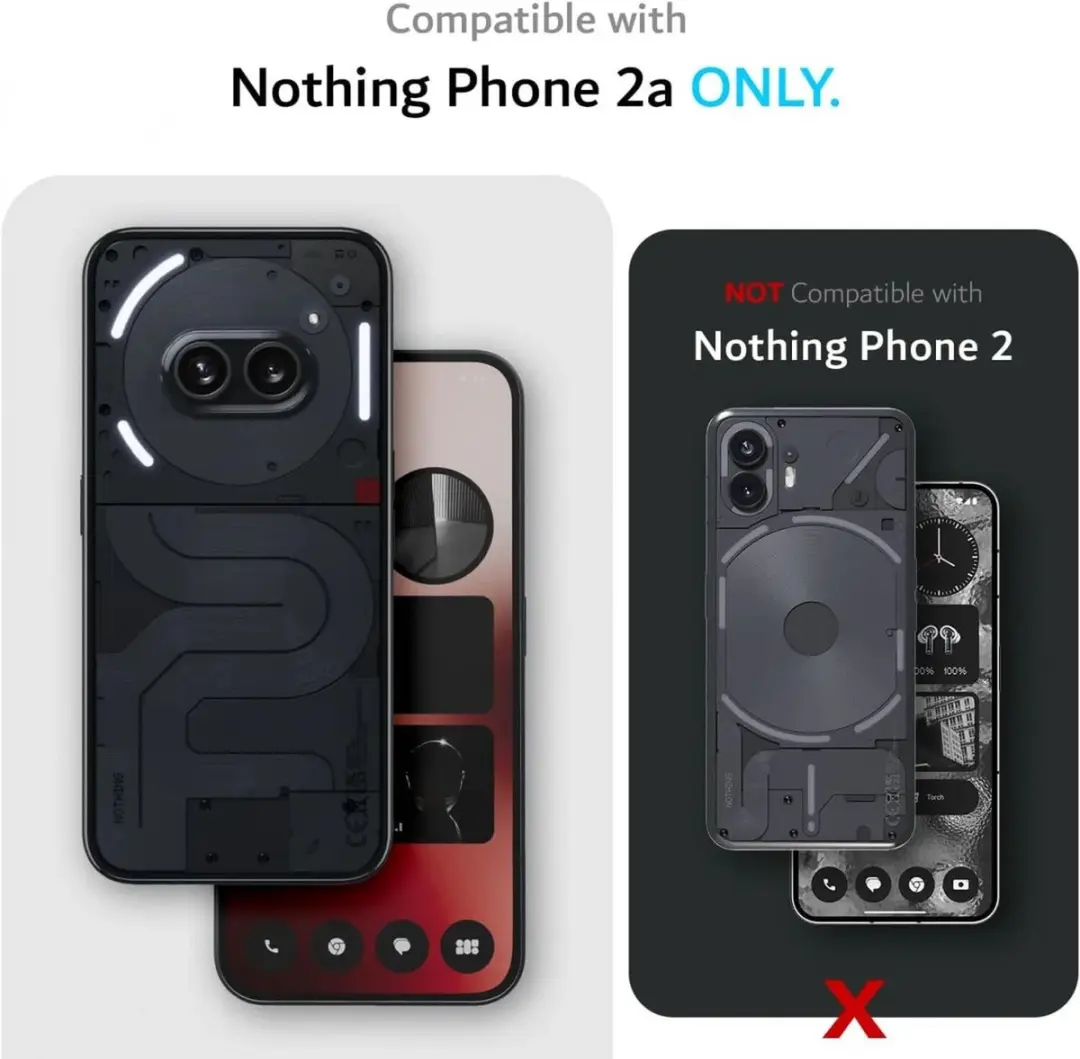 Selected by GSMpunt Transparant TPU Hoesje Nothing Phone (2a) - Transparant - afbeelding 6 van 6