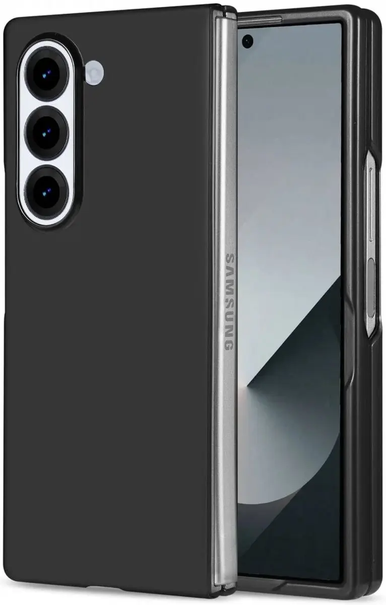 Selected Hoesje Samsung Galaxy Z Fold6 Armor Back Cover - Zwart