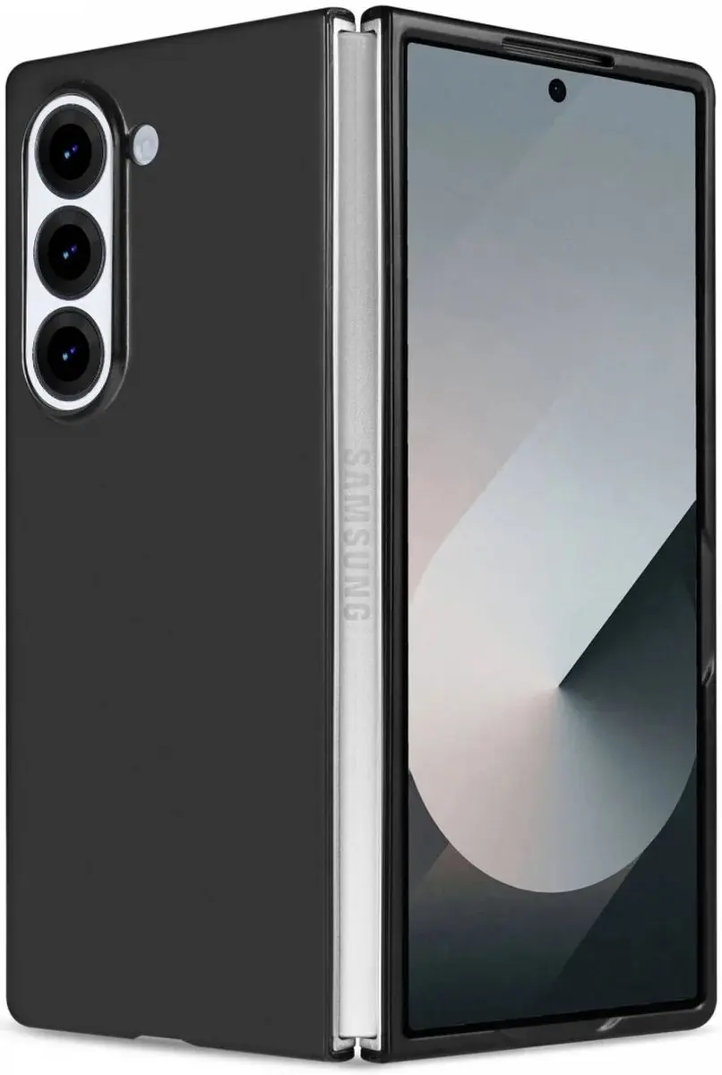 Selected Hoesje Samsung Galaxy Z Fold6 Armor Back Cover - Zwart