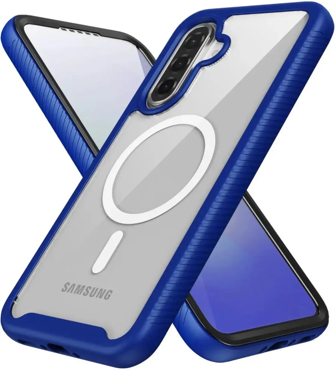 Selected Hoesje Samsung Galaxy A36 - MagSafe Blauw