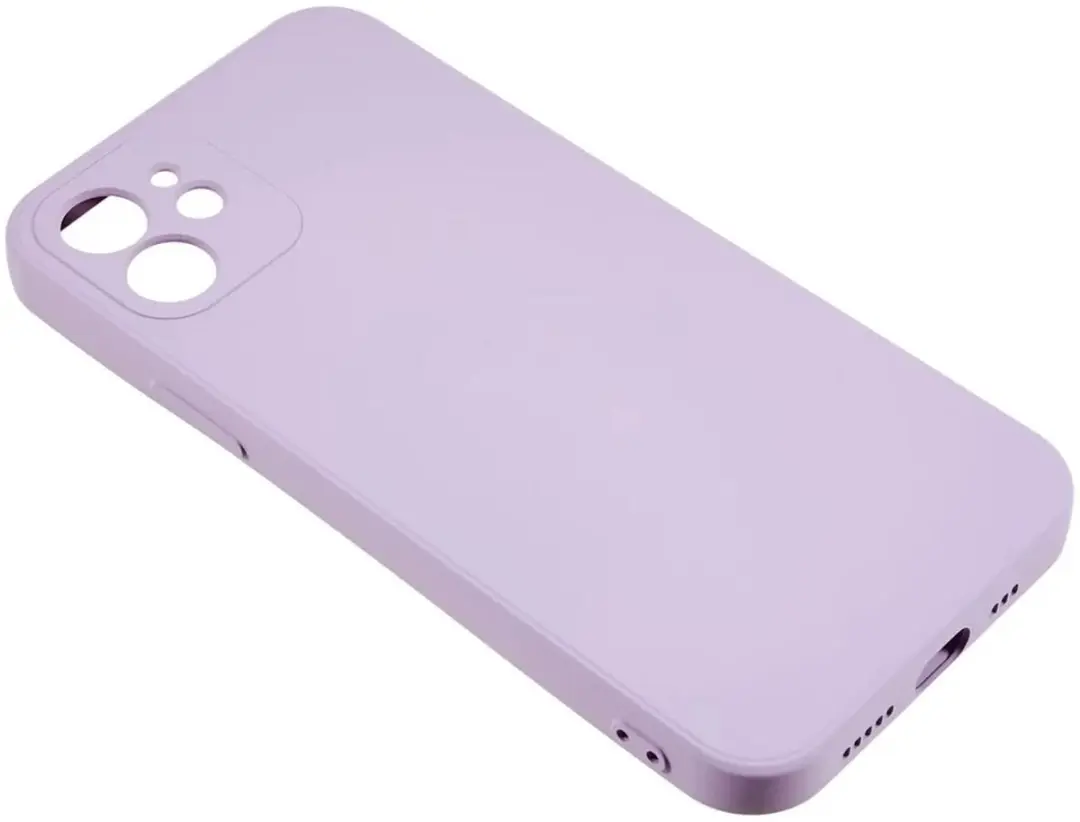 Selected Hoesje iPhone 12 Camera Bescherming - Lila - afbeelding 6 van 6