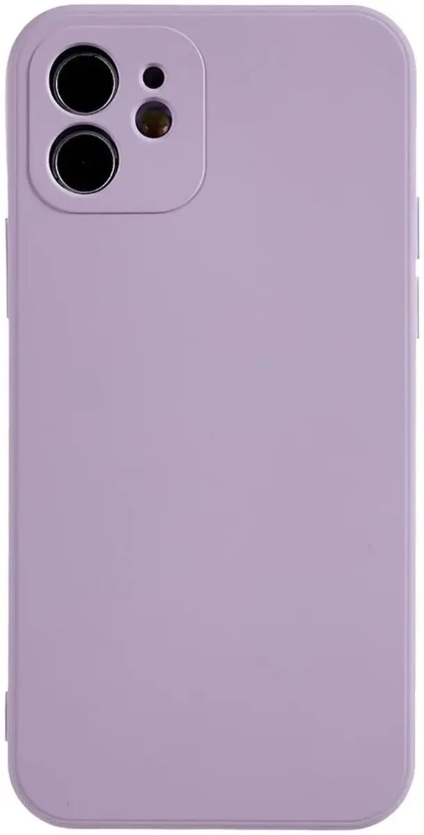 Selected Hoesje iPhone 12 Camera Bescherming - Lila