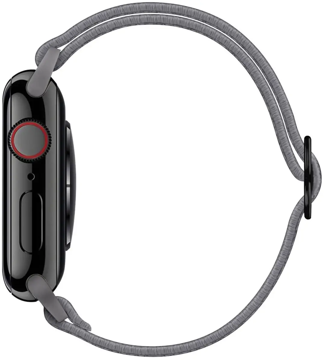 Selected SBG Nylon Horlogebandje Apple Watch - 38/40/41/42mm Grijs - afbeelding 6 van 6