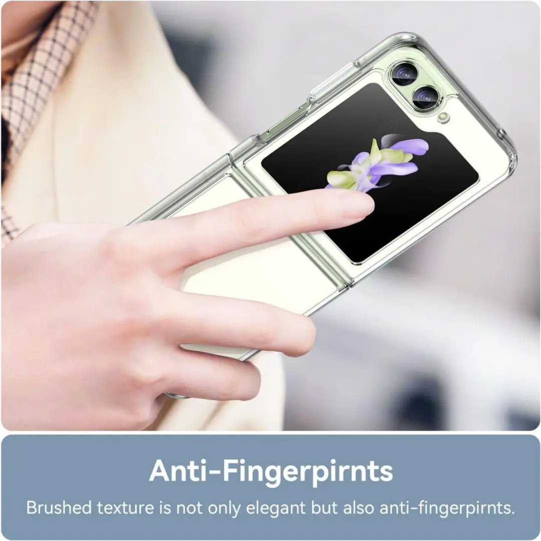 Selected Transparant TPU Hoesje Samsung Galaxy Z Flip 5
