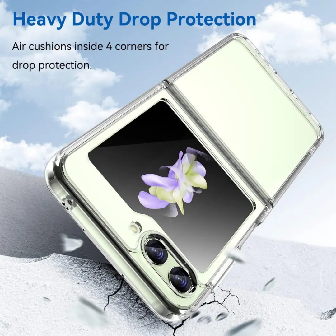 Selected Transparant TPU Hoesje Samsung Galaxy Z Flip 5 - afbeelding 6 van 6