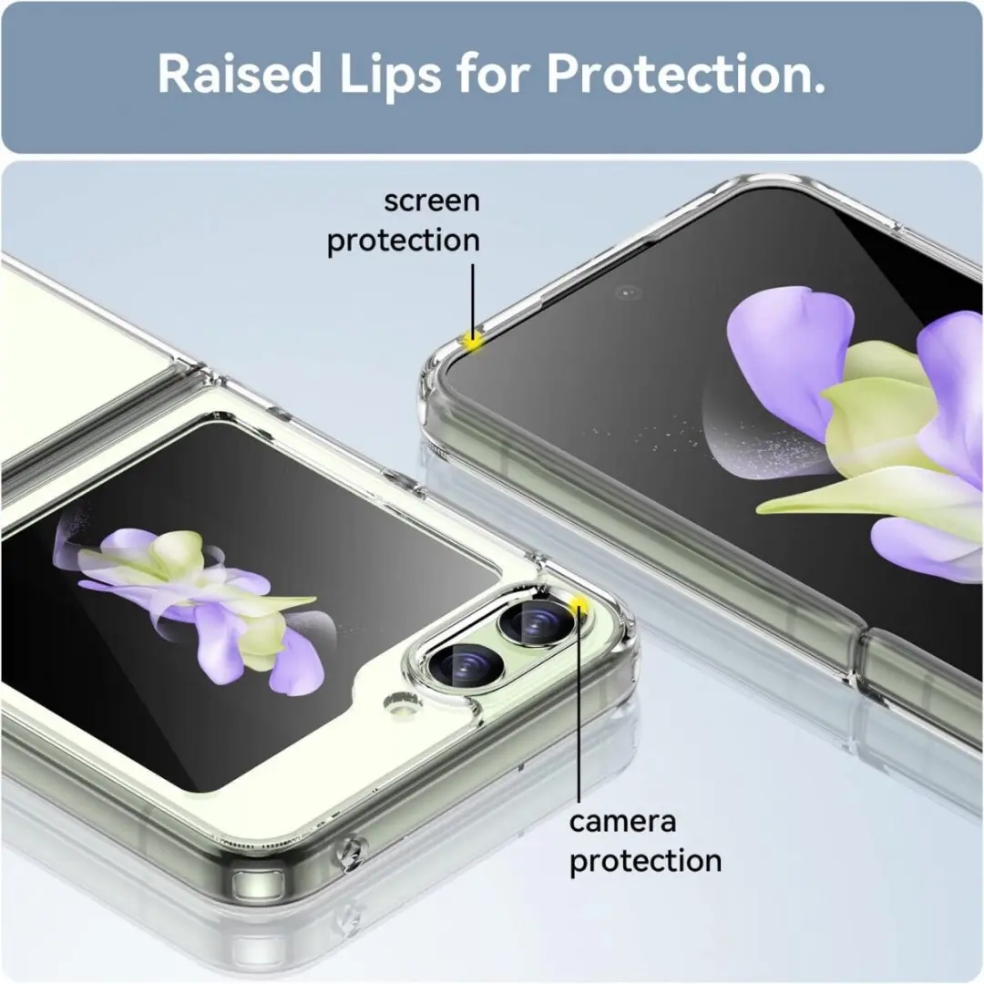 Selected Transparant TPU Hoesje Samsung Galaxy Z Flip 5