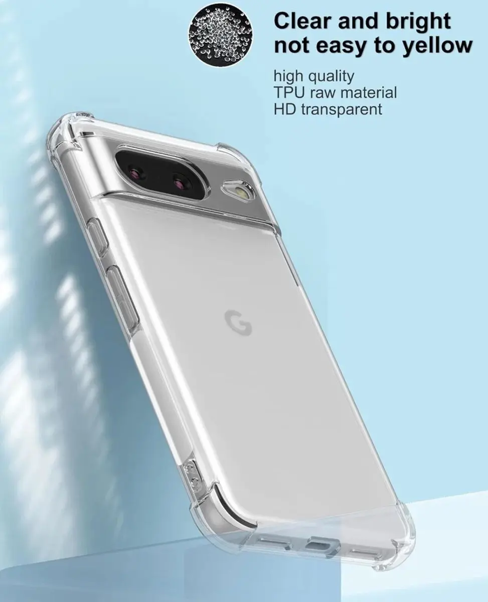Google Pixel 8 Hoesje TPU Transparant
