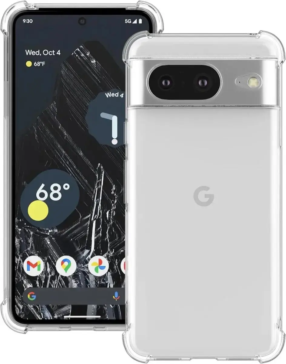 Google Pixel 8 Hoesje TPU Transparant