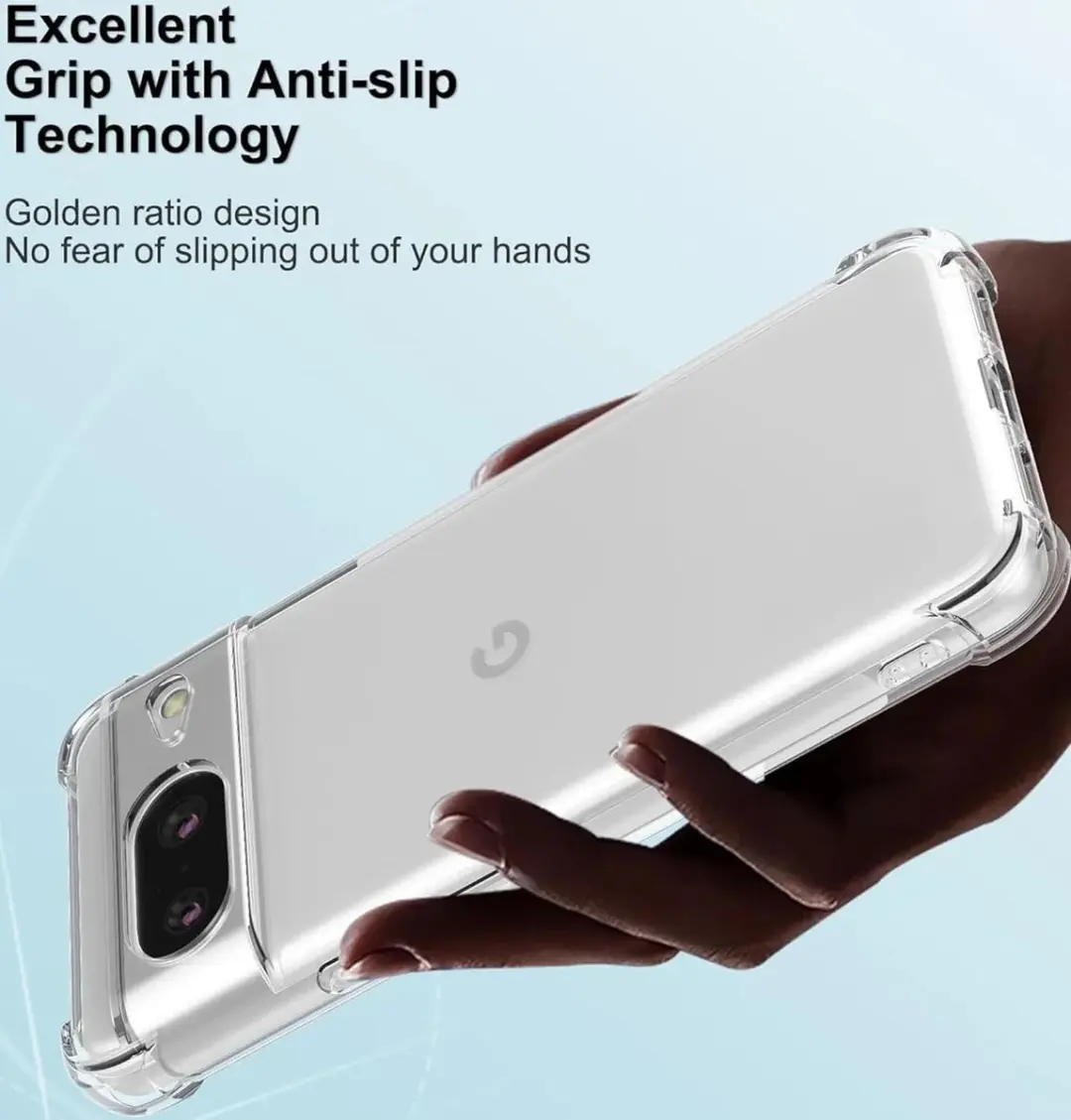 Google Pixel 8 Hoesje TPU Transparant