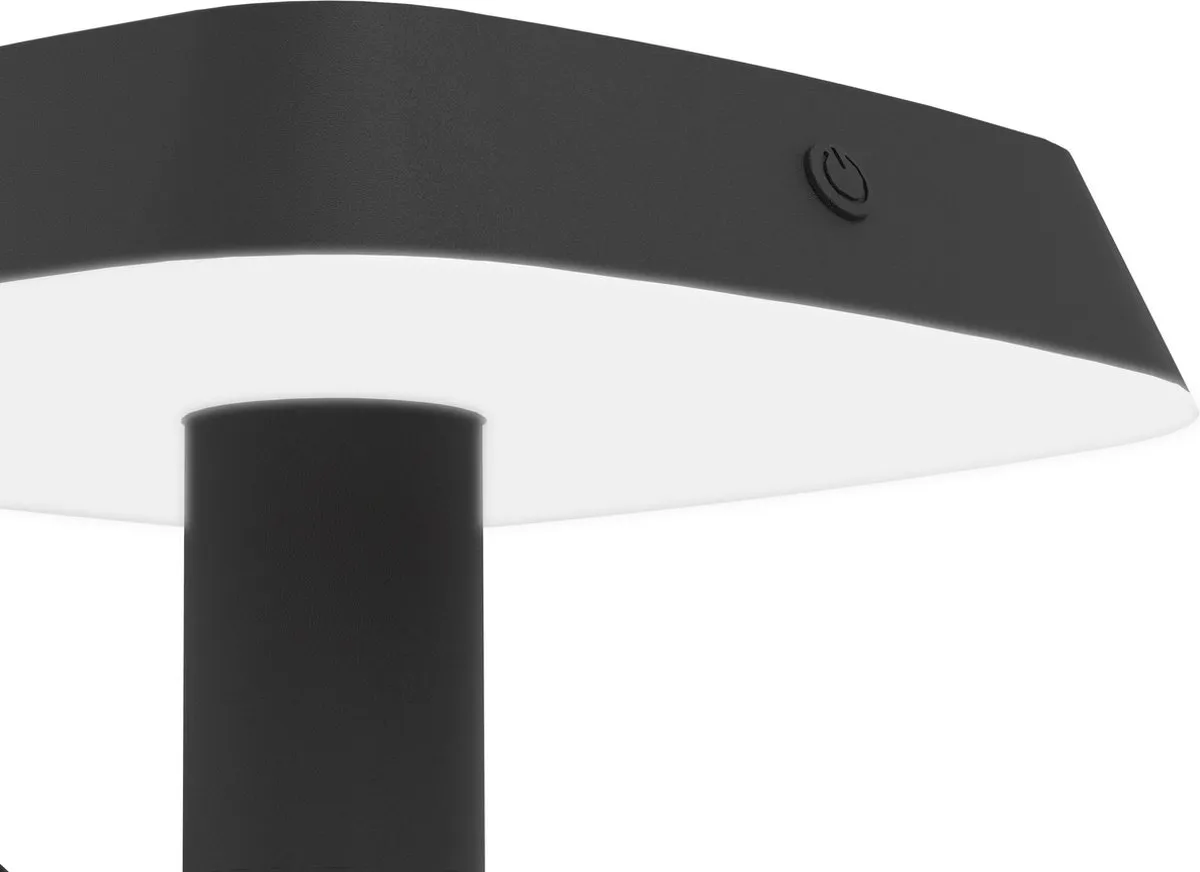 Eglo Dreoli Solar Wandlamp - Zwart/Wit