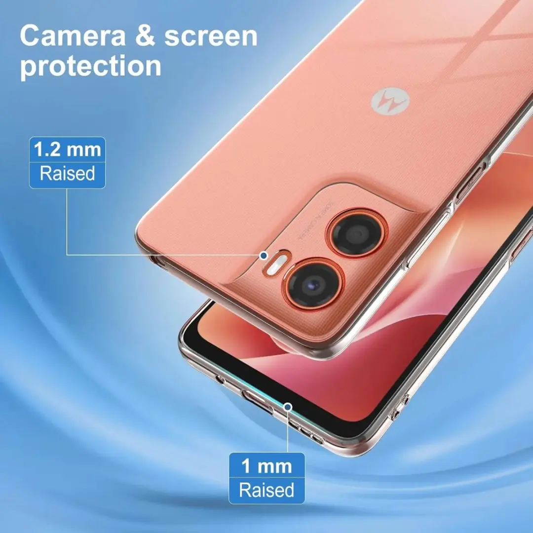 Selected by GSMpunt Transparant TPU Hoesje Motorola Moto G06