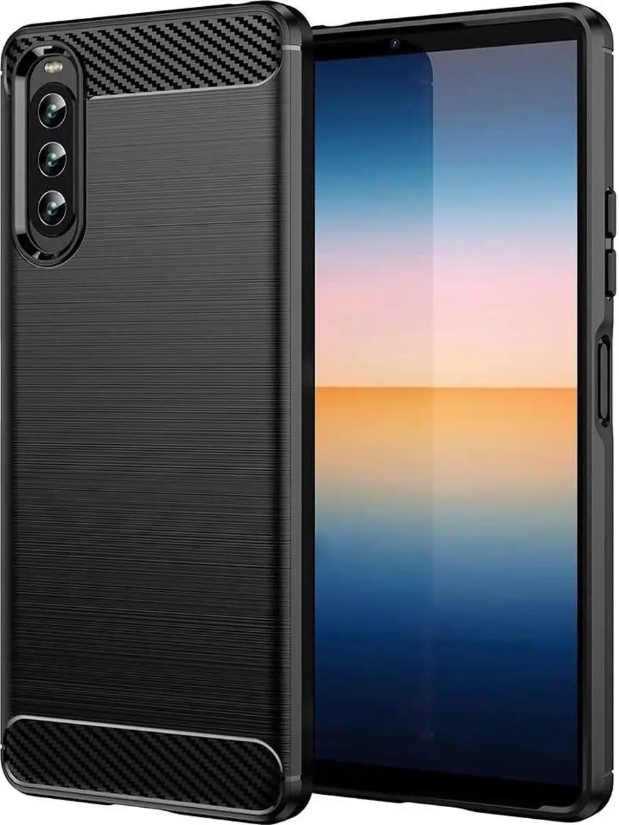 Selected Geborsteld TPU Hoesje Sony Xperia 10 V