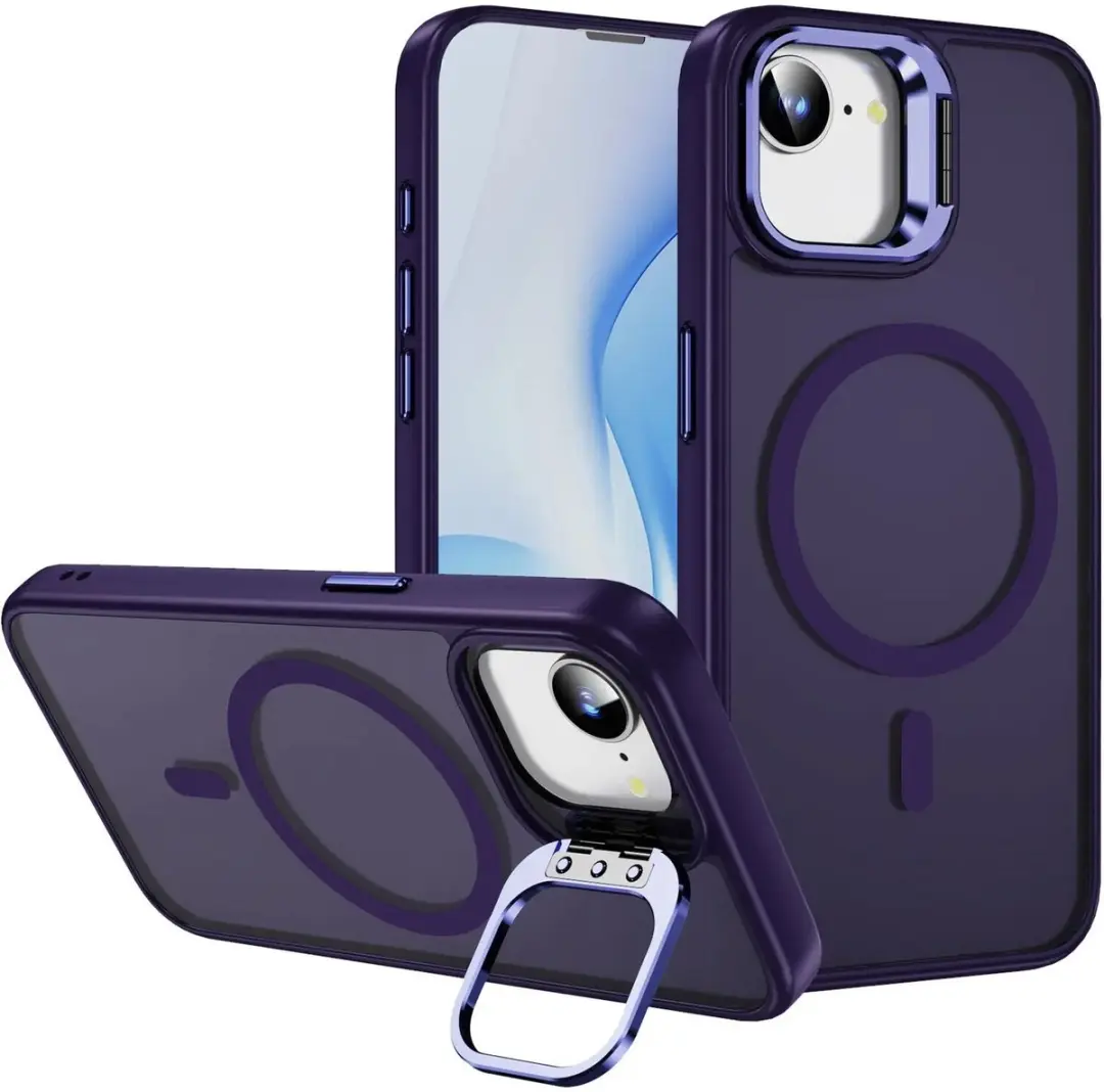 Selected Hoesje iPhone 16e MagSafe Paars