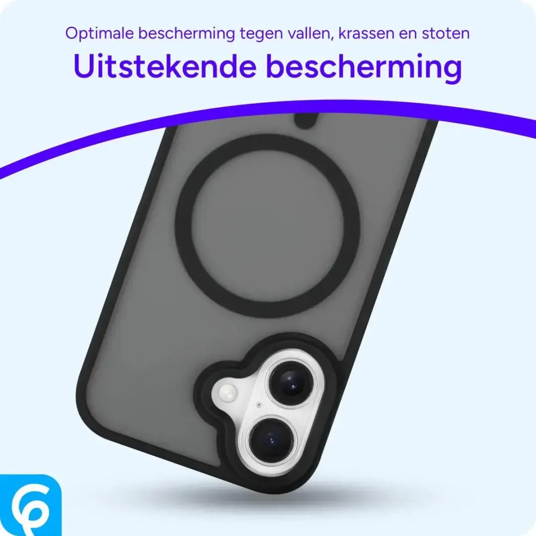 Selected iPhone 16 MagSafe Hoesje - Mat Zwart - afbeelding 6 van 6