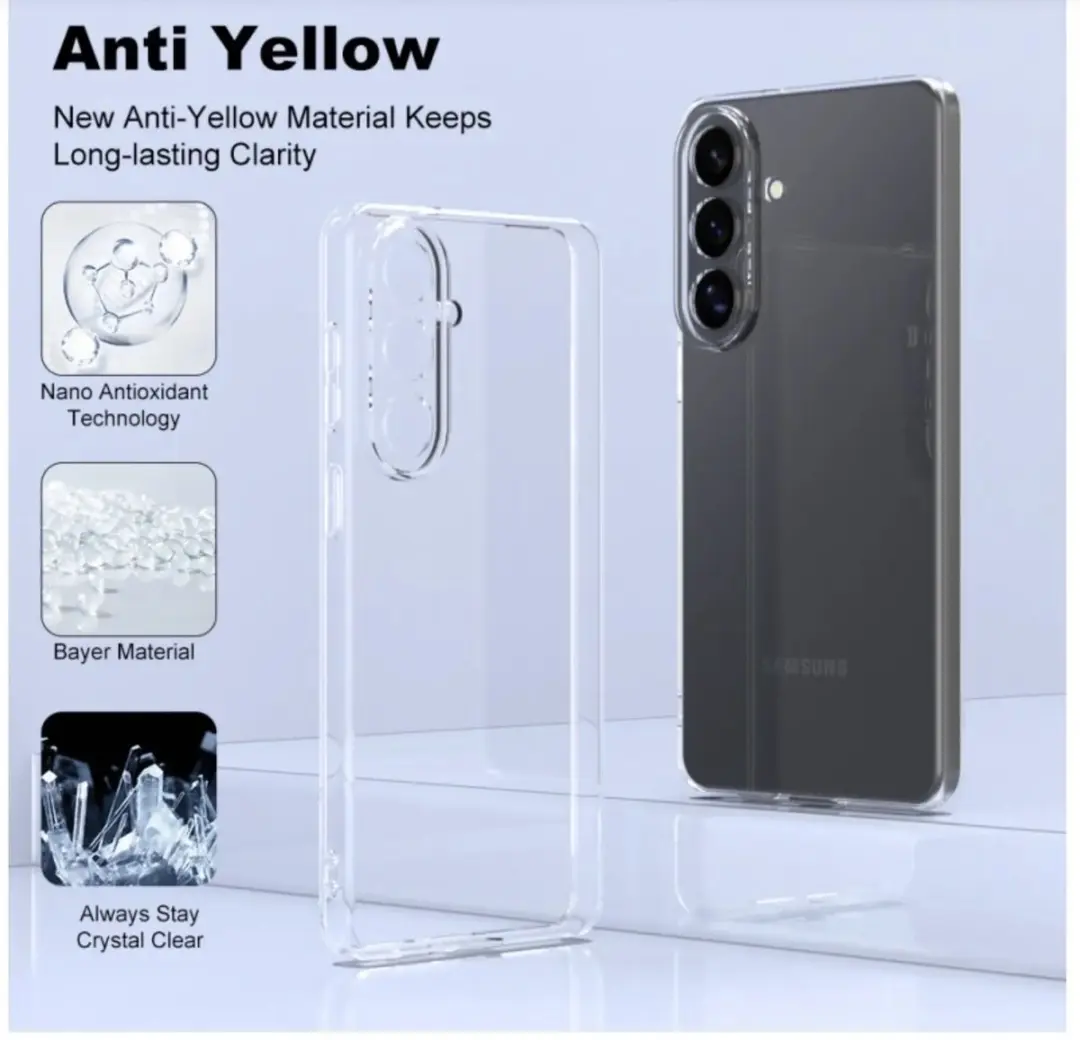 Selected by GSMpunt Transparant TPU Hoesje Samsung Galaxy S26 Plus