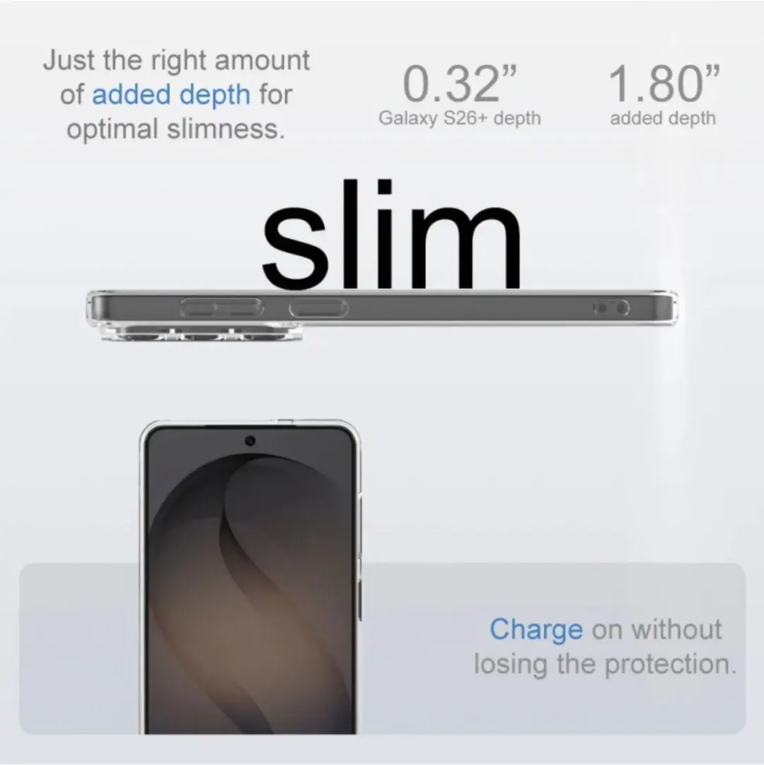 Selected by GSMpunt Transparant TPU Hoesje Samsung Galaxy S26 Plus
