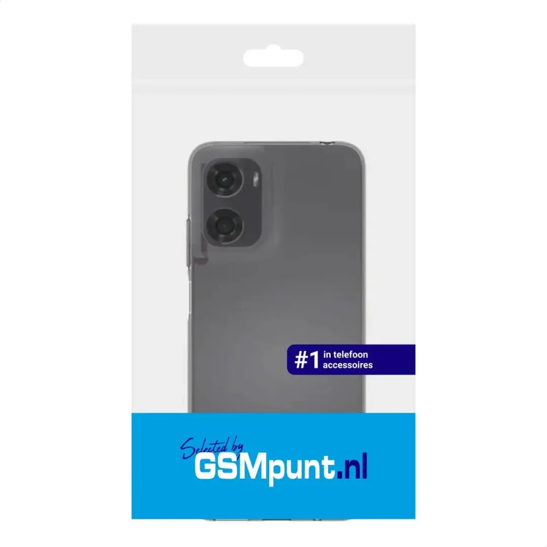 Selected Transparant TPU Hoesje Motorola Moto G05