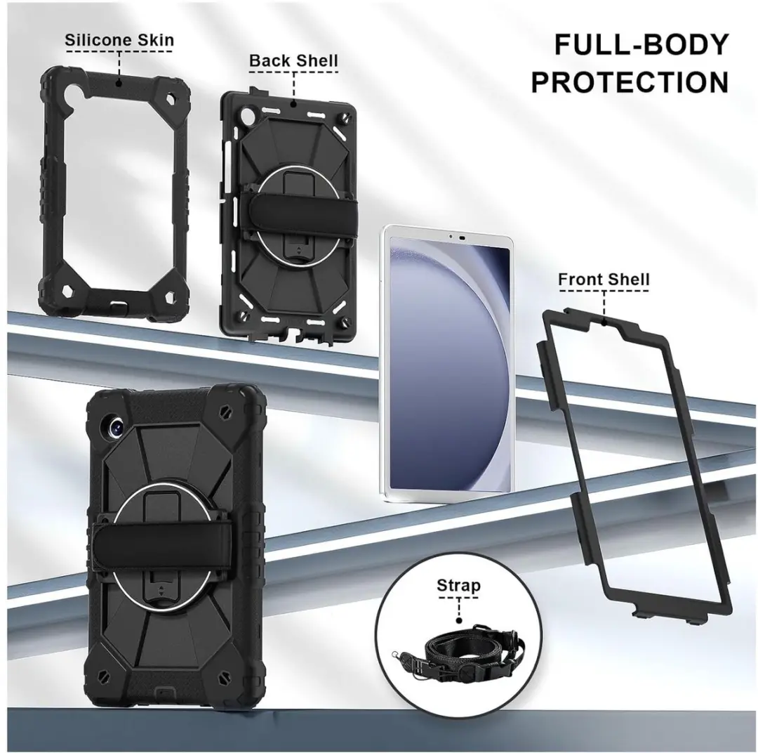 Selected Back Cover Samsung Galaxy Tab A11 - Zwart