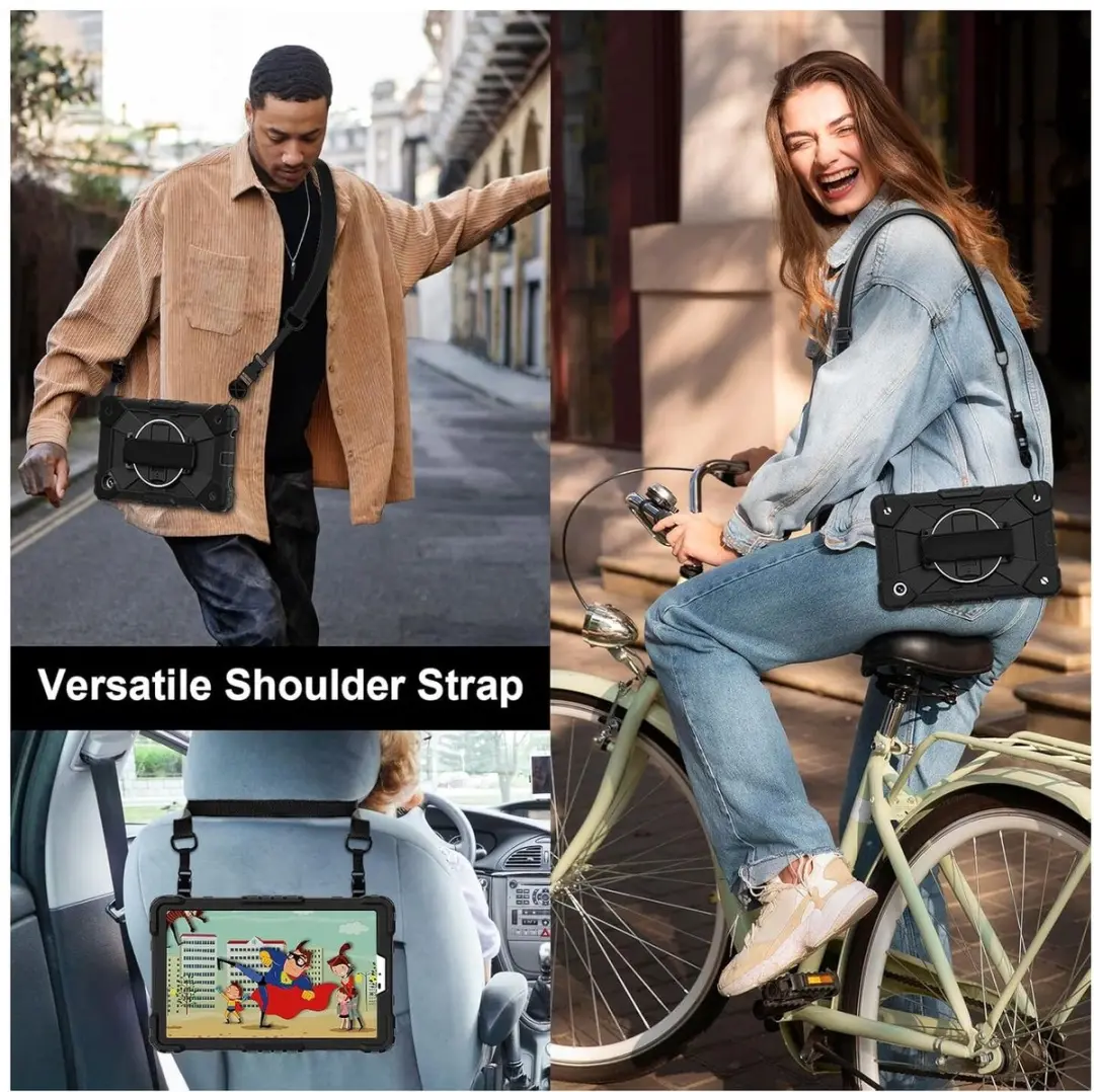 Selected Back Cover Samsung Galaxy Tab A11 - Zwart