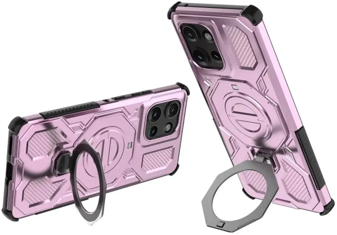 Selected Motorola Edge 50 Hoesje - MagSafe/Ring - Roze