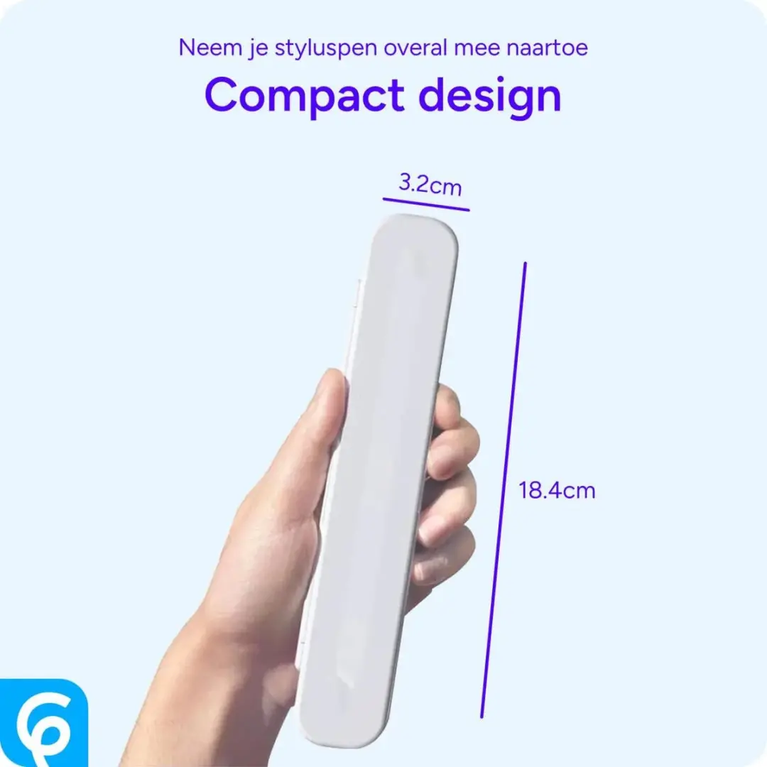 Penhouder voor Apple Pencil 1 & 2 - Paars