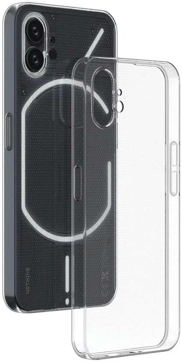 Selected by GSMpunt Nothing Phone (1) TPU Hoesje - Transparant