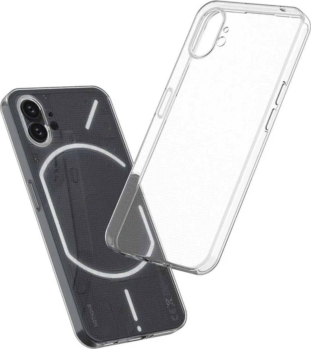 Selected by GSMpunt Nothing Phone (1) TPU Hoesje - Transparant