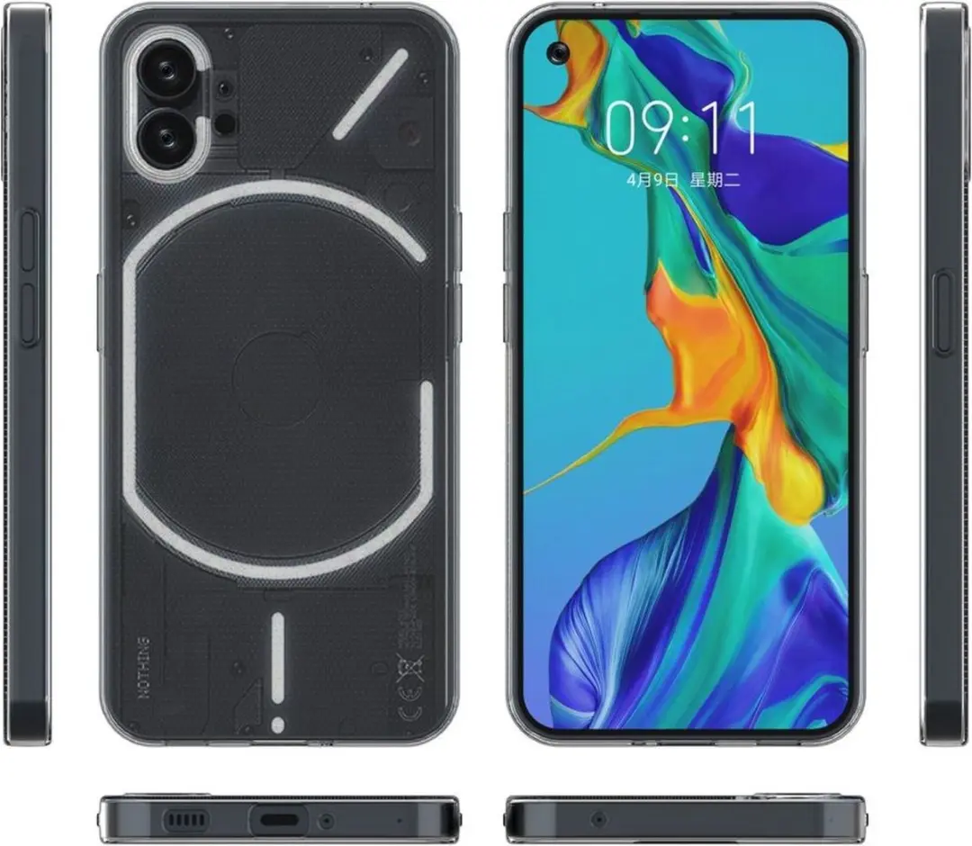 Selected by GSMpunt Nothing Phone (1) TPU Hoesje - Transparant - afbeelding 6 van 6
