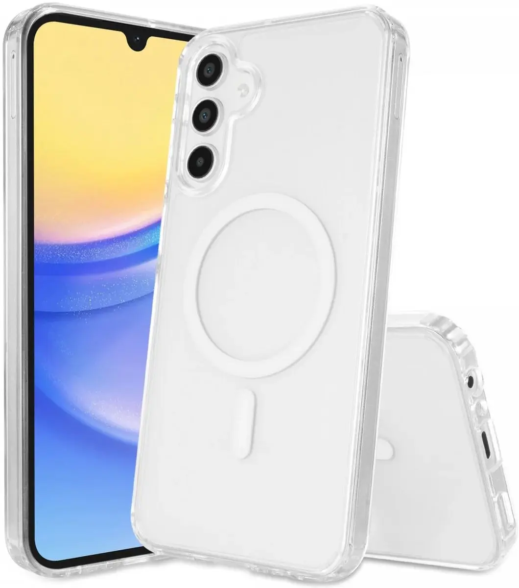 Selected Hoesje Samsung Galaxy A15 MagSafe Transparant
