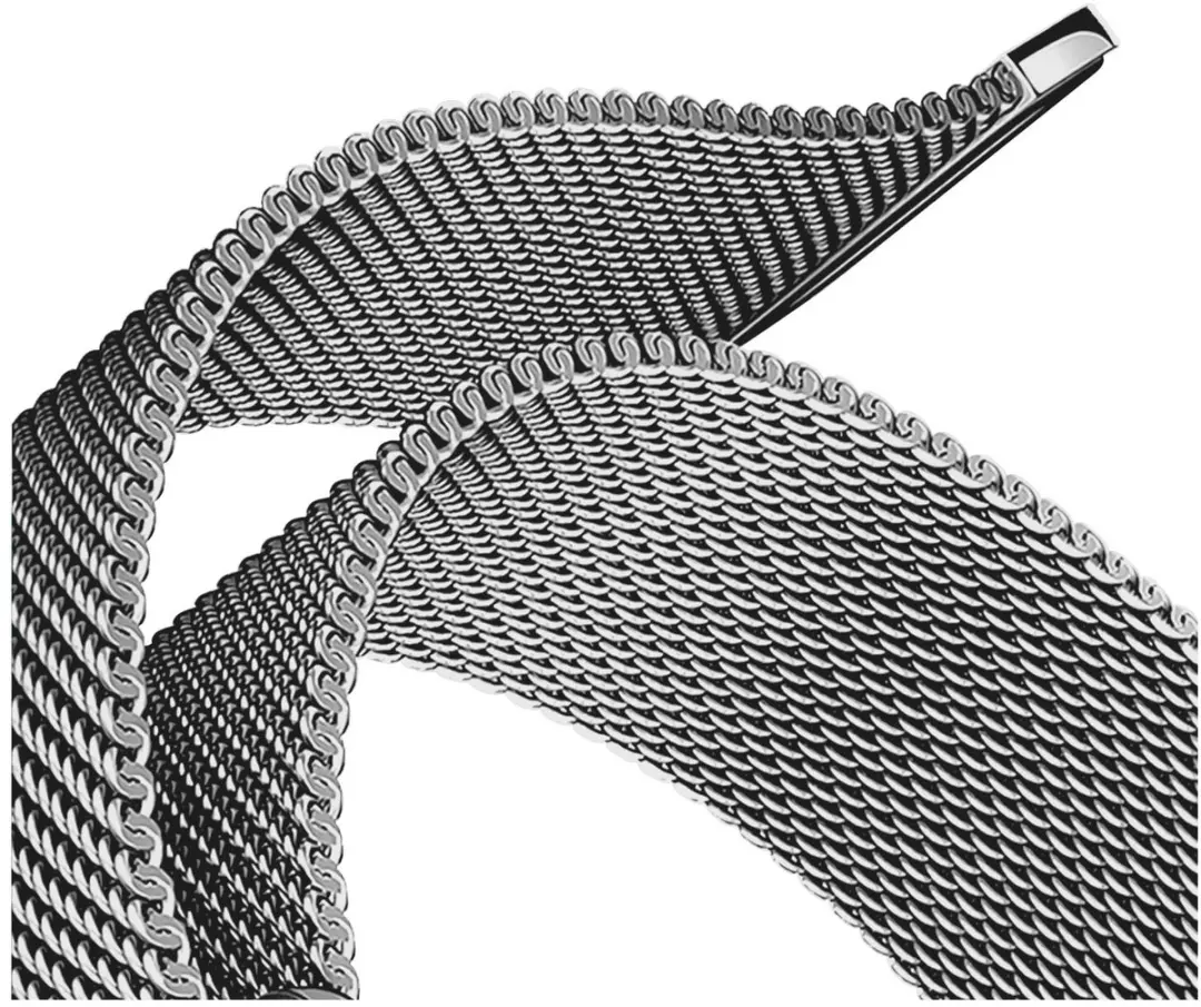 Selected SBG Universeel 20mm Horlogebandje - Zilver