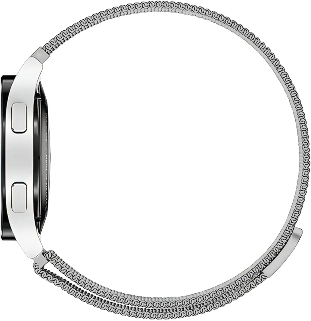 Selected SBG Universeel 20mm Horlogebandje - Zilver - afbeelding 6 van 6