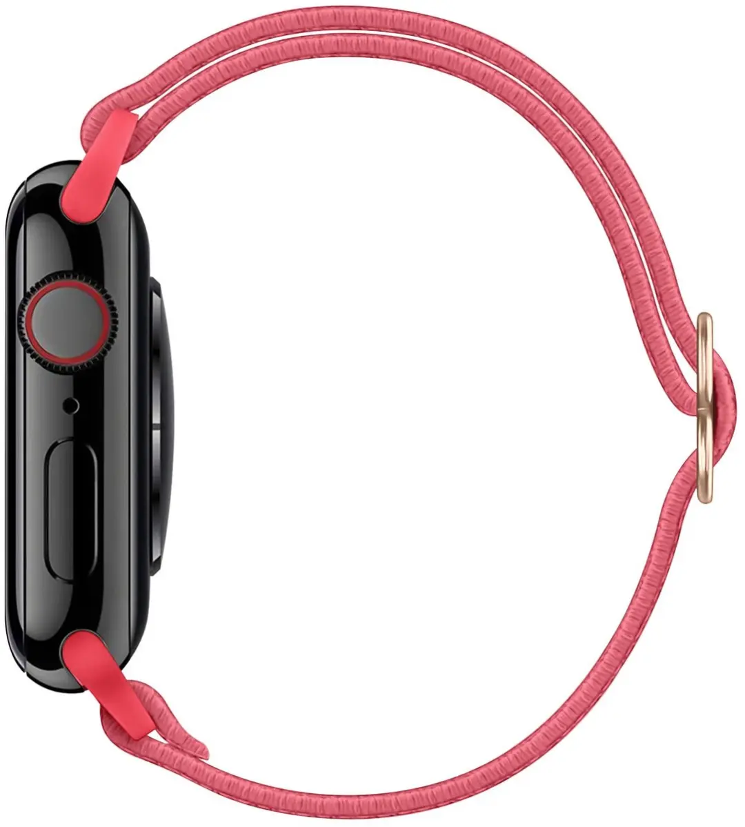 Selected SBG Nylon Horlogebandje Apple Watch - 38-42mm - Roze Rood