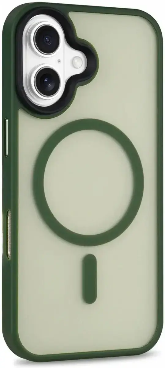 Selected iPhone 16 Hoesje Mat - Donker Groen - afbeelding 6 van 6