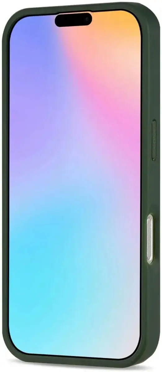 Selected iPhone 16 Hoesje Mat - Donker Groen