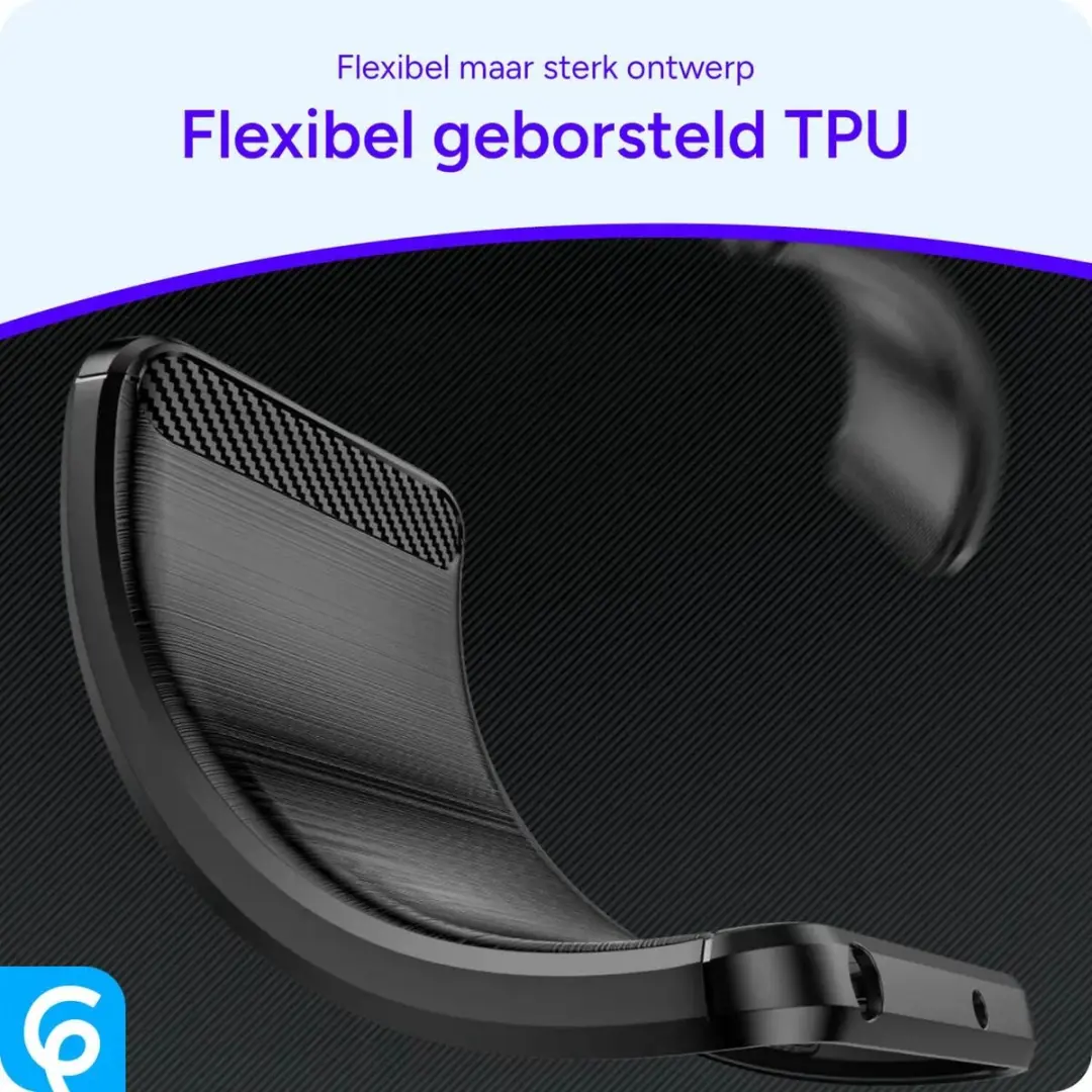 Selected TPU Hoesje Samsung Galaxy A55 - Zwart