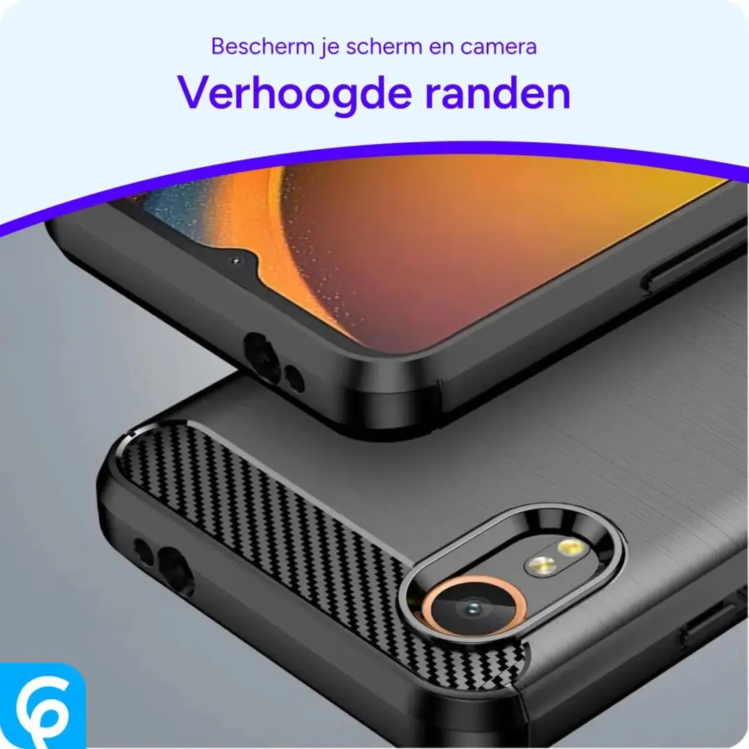 Selected TPU Hoesje Samsung Galaxy A55 - Zwart