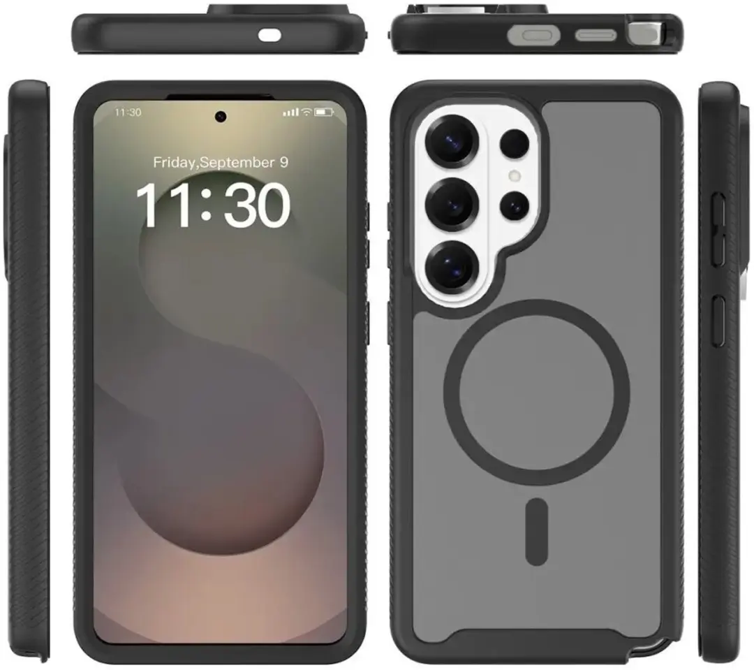 Selected Hoesje Samsung Galaxy S26 Ultra Matte Zwart - MagSafe - afbeelding 6 van 6