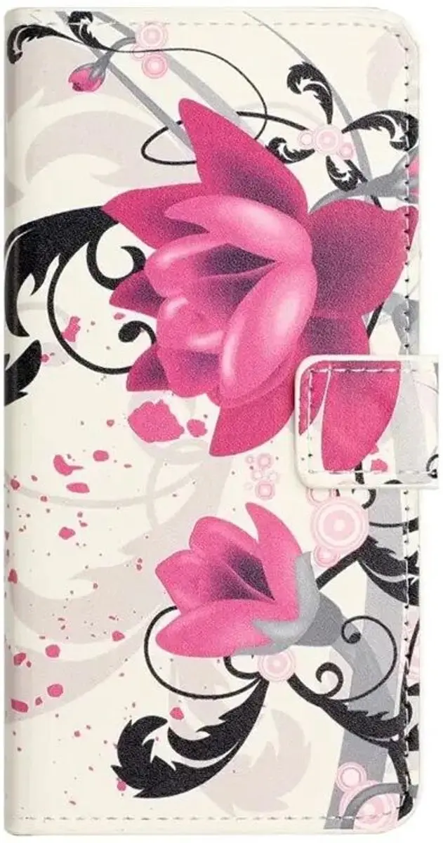 Selected Hoesje Samsung Galaxy A37 Portemonnee Book Case - Bloemen