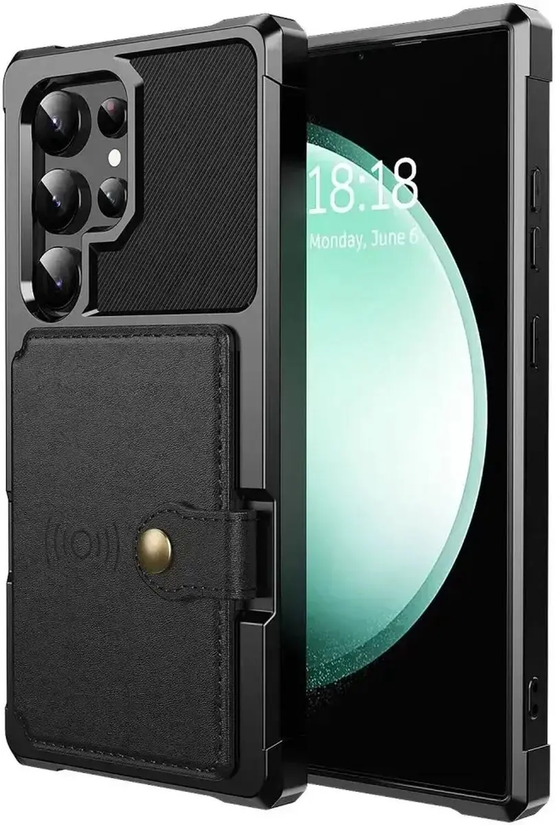 Selected Portemonnee Hoesje Samsung Galaxy S26 Ultra - 4 Pasjes - Zwart