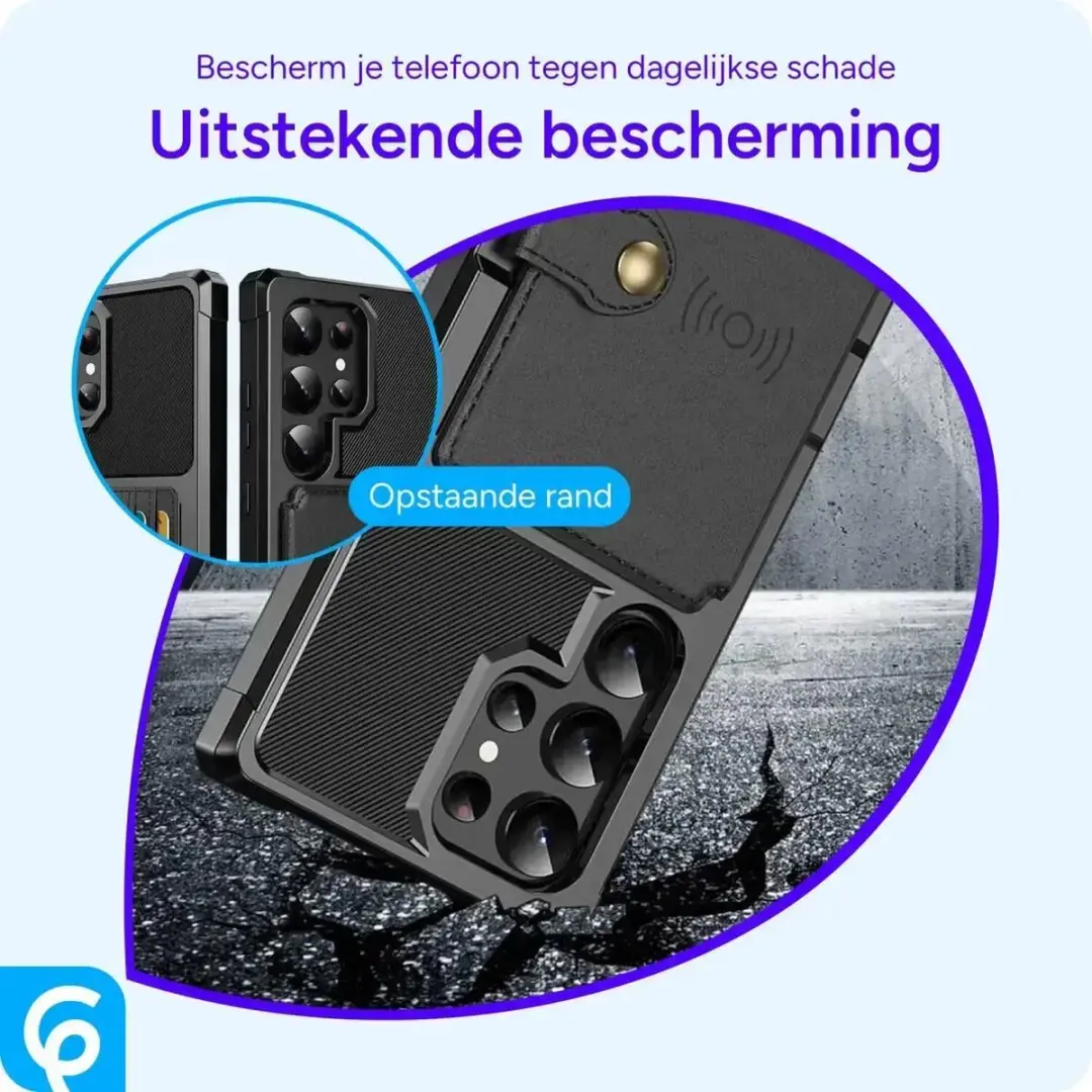 Selected Portemonnee Hoesje Samsung Galaxy S26 Ultra - 4 Pasjes - Zwart - afbeelding 6 van 6