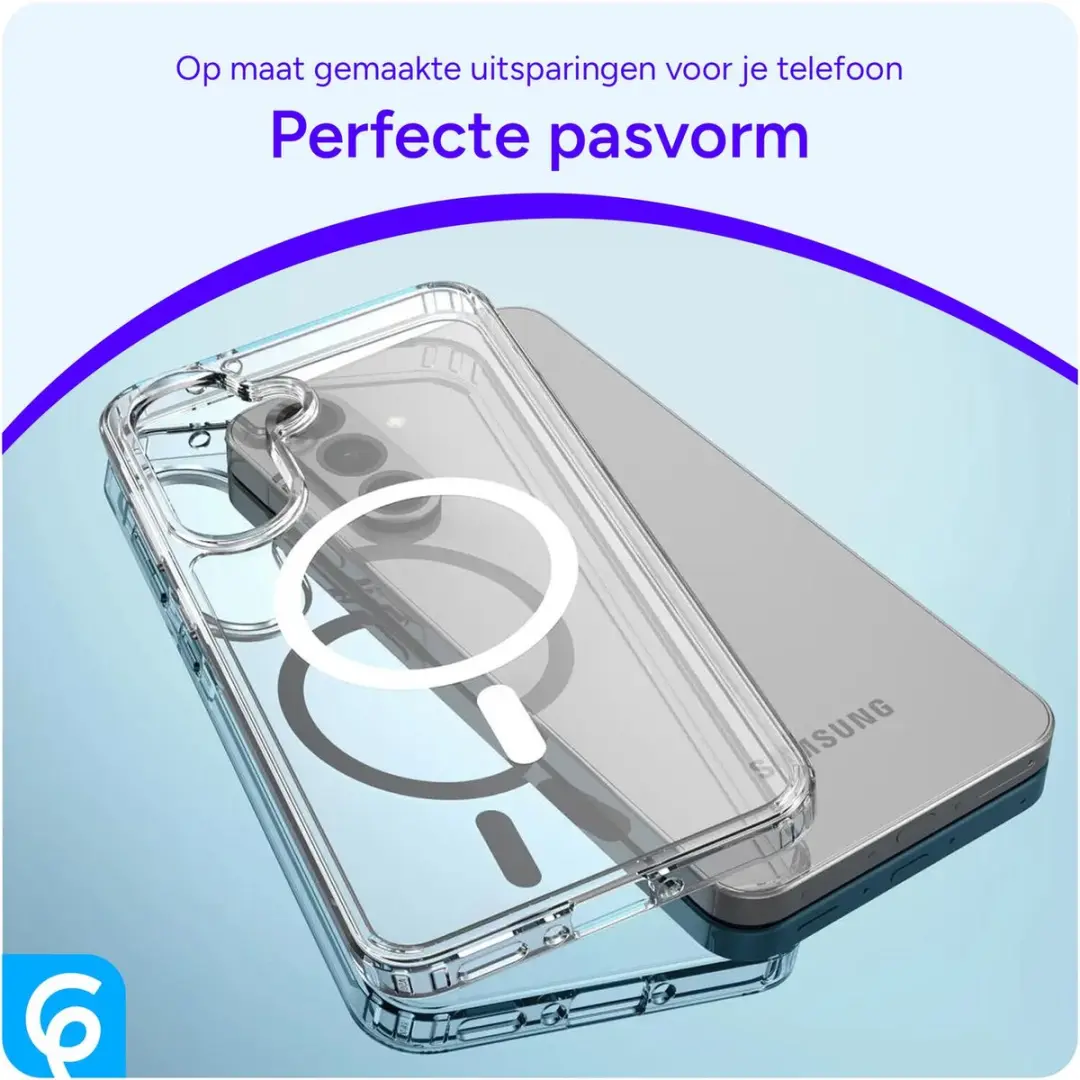 Selected Hoesje Samsung Galaxy A56 MagSafe Transparant