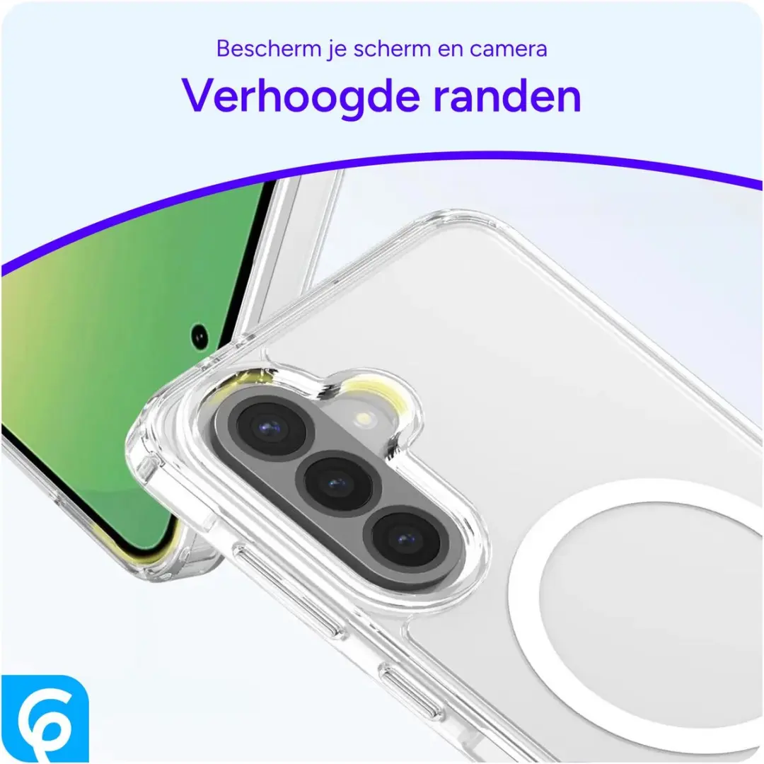 Selected Hoesje Samsung Galaxy A56 MagSafe Transparant