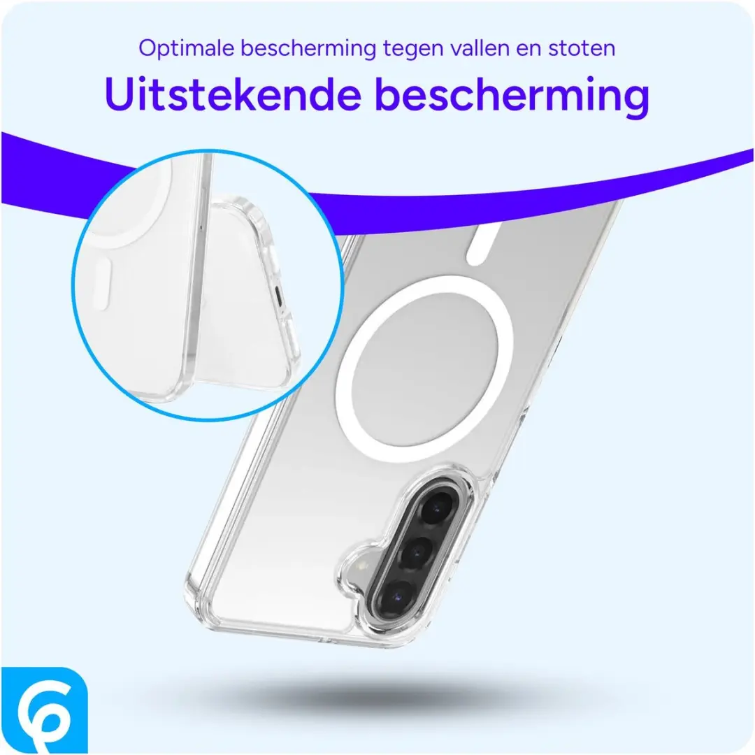Selected Hoesje Samsung Galaxy A56 MagSafe Transparant
