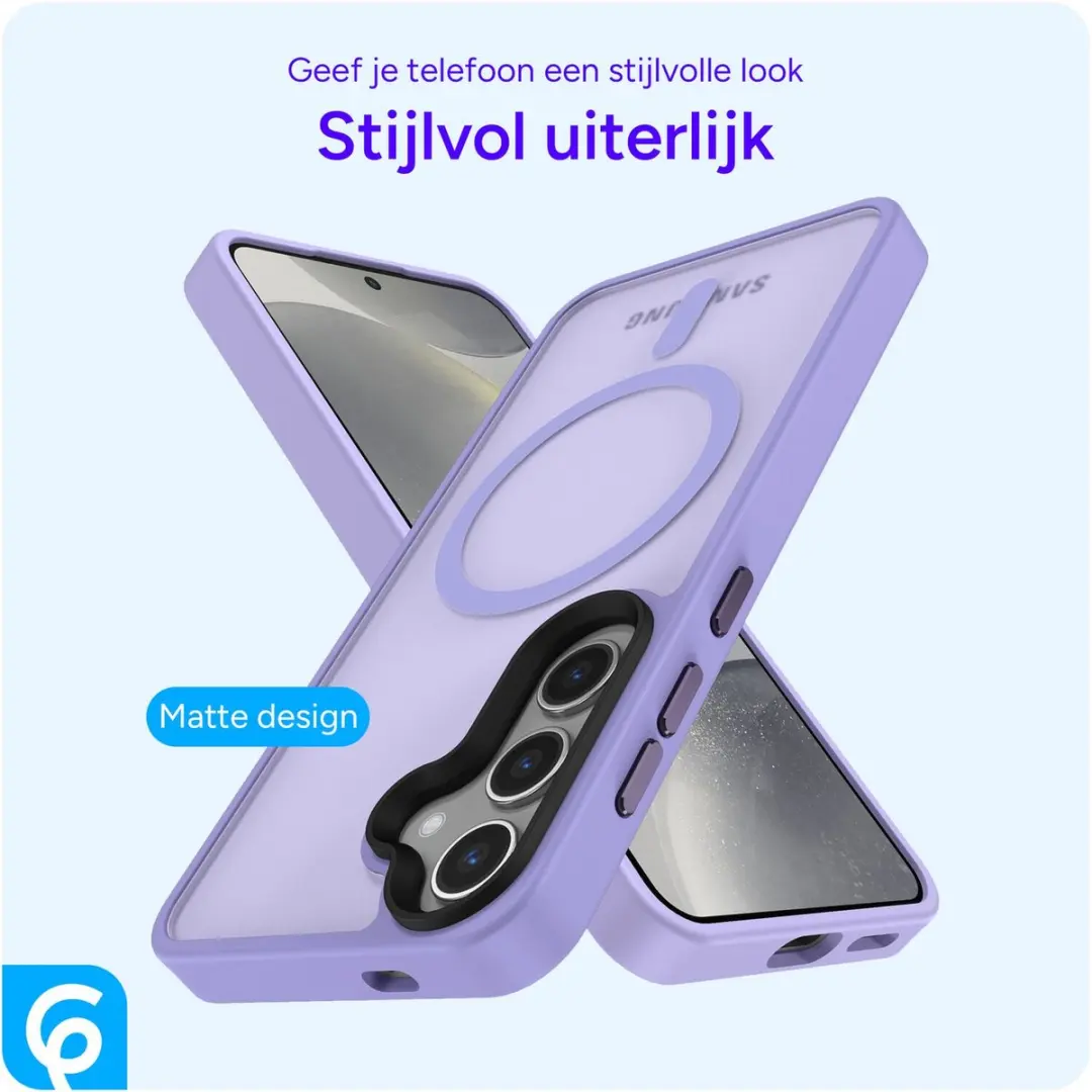 Selected Hoesje Samsung Galaxy S25 MagSafe Mat - Violet