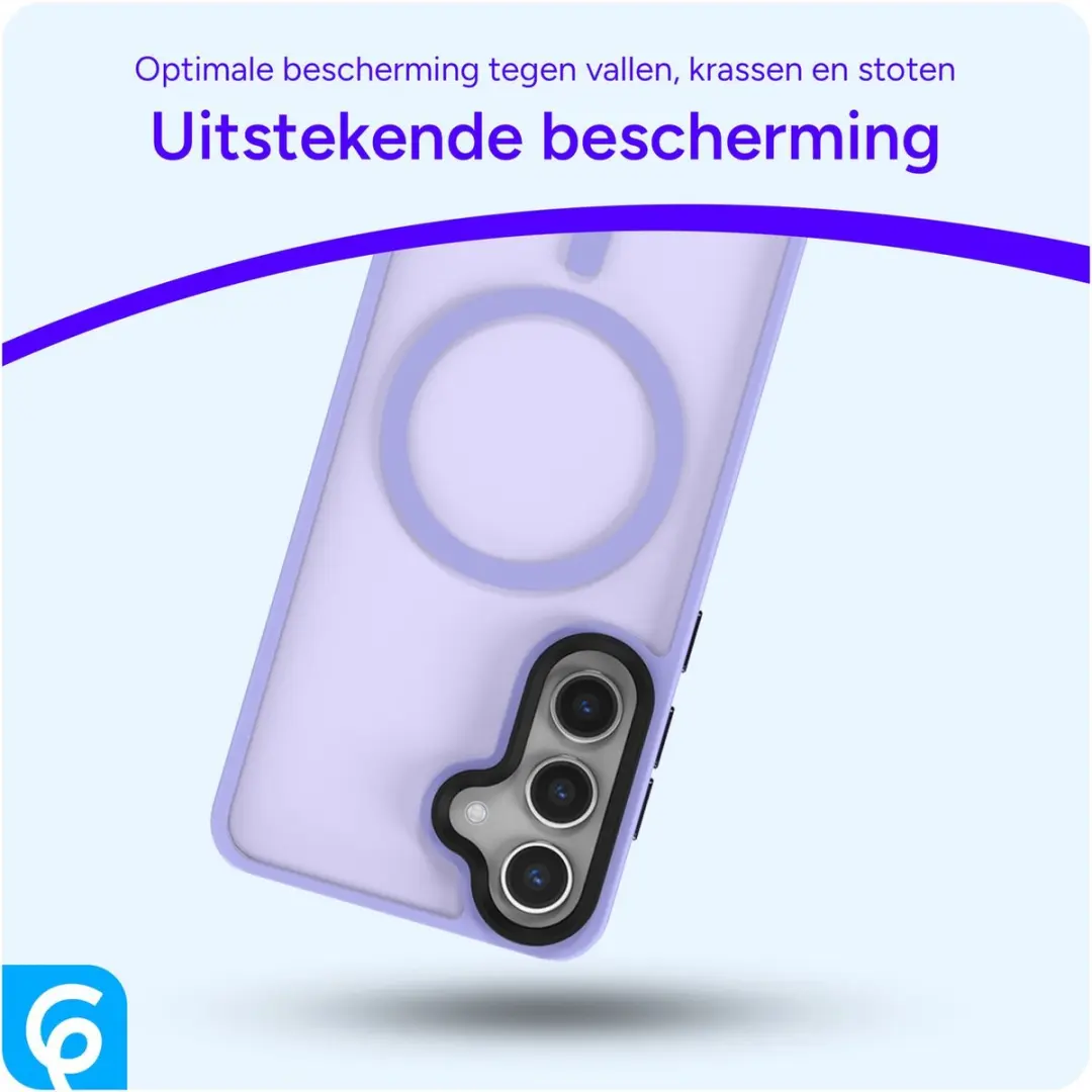 Selected Hoesje Samsung Galaxy S25 MagSafe Mat - Violet